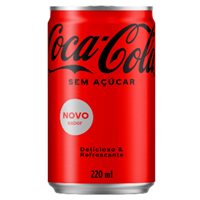 Coca Cola Sem Açúcar 220ml