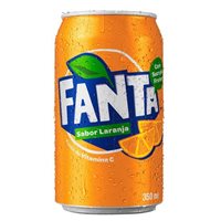 Fanta Laranja Lata 350ml